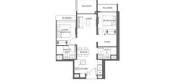 The-HILL-At-One-North-Floor-Plan-2B-S6A The-HILL-At-One-North-Floor-Plan-2B-S6A