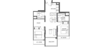 The-HILL-At-One-North-Floor-Plan-2B-S7 The-HILL-At-One-North-Floor-Plan-2B-S7