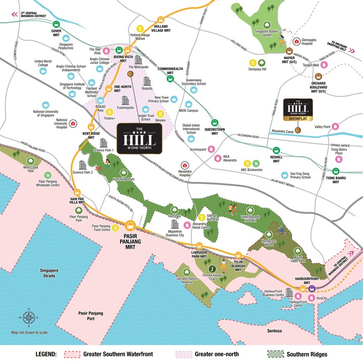 The-Hill-At-One-North-Location-Map